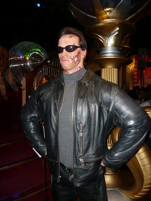 Арнольд Шварценеггер в музее Мадам Тюссо