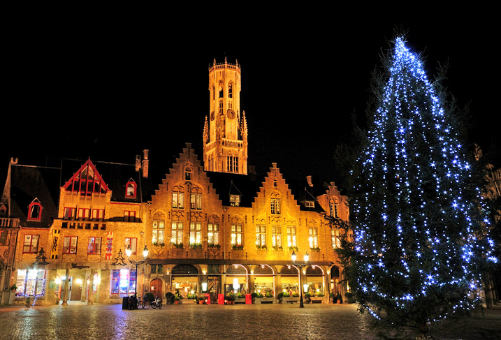 Рождество в Брюгге (Бельгия)