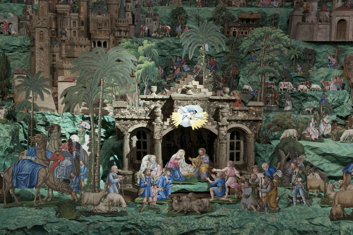 Вертеп из 550 фигурок. Либерец, Северочешский музей