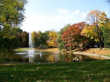 Парк в Дрездене