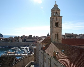 Колокольня храма-крепости Доминиканцев в Дубровнике