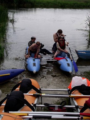 сплав по реке Рось