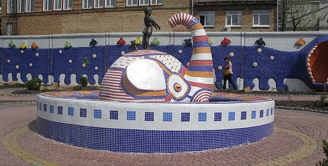 Пейзажная аллея в Киеве