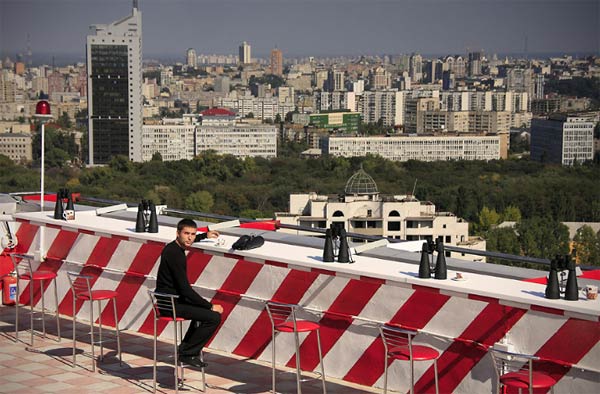 Новая смотровая площадка на Севастопольской площади, Киев