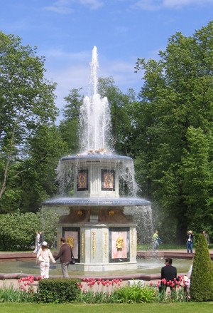 Петергоф. Римские фонтаны