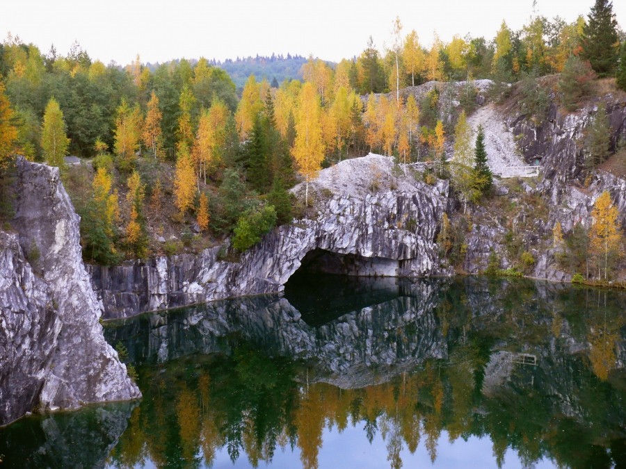 Карелия. Природный парк Рускеала