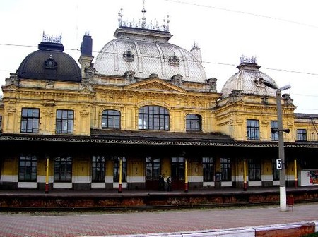 Железнодорожный вокзал в Жмеринке