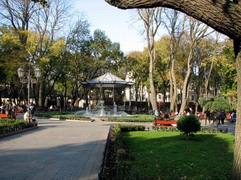Городской сад на Дерибасовской