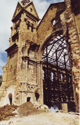 Руины кирхи