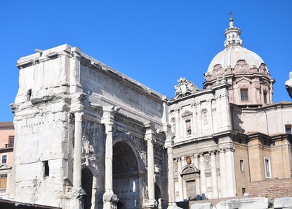 Триумфальная арка Септимия Севера