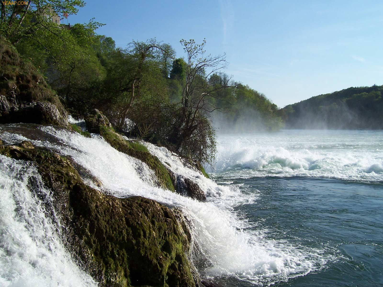 Швейцария, Рейнский водопад