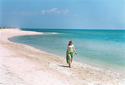 Песчаные косы в Кирилловке