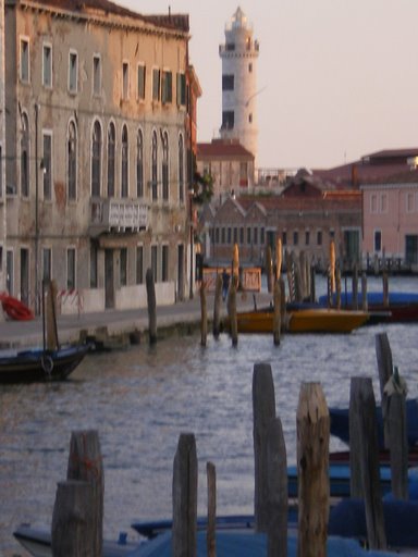 остров Мурано, вид на маяк