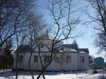 Новый Олексинец. Деревянная Церковь Воздвижения Честного Христа