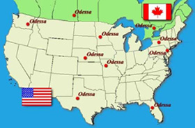 Американские тезки черноморской Одессы