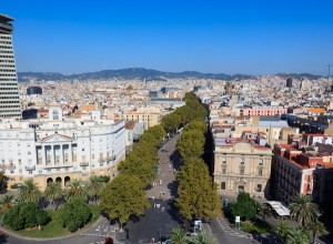 Бульвар Лас Рамблас — самая знаменитая улица Барселоны