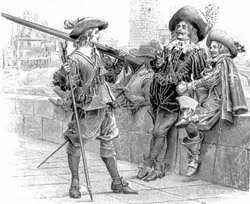 Перечитывая "Трех мушкетеров". Часть 1 - Прототипы