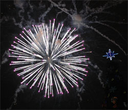 Новый Год 2008 на Площади Независимости