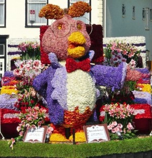 Фестиваль цветов Bloemencorso в Голландии