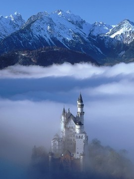 Замок Нойшванштайн – владения безумного короля