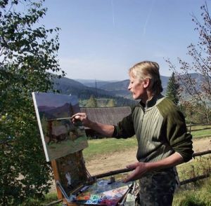 Славское как вдохновение. Съезд художников в усадьбе Арефьевых