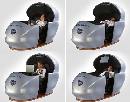 Фото достопримечательностей Испании: Nemorelaxer представляет из себя рабочее место, где можно не только поспать, но и работать