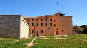 Здание Музея моря в Каннах (Города французской Ривьеры)