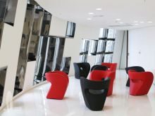 Торре Агбар. Вид офисов внутри (Барселона)