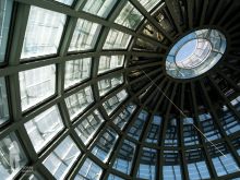 Torre Agbar. Купол небоскреба (Барселона)