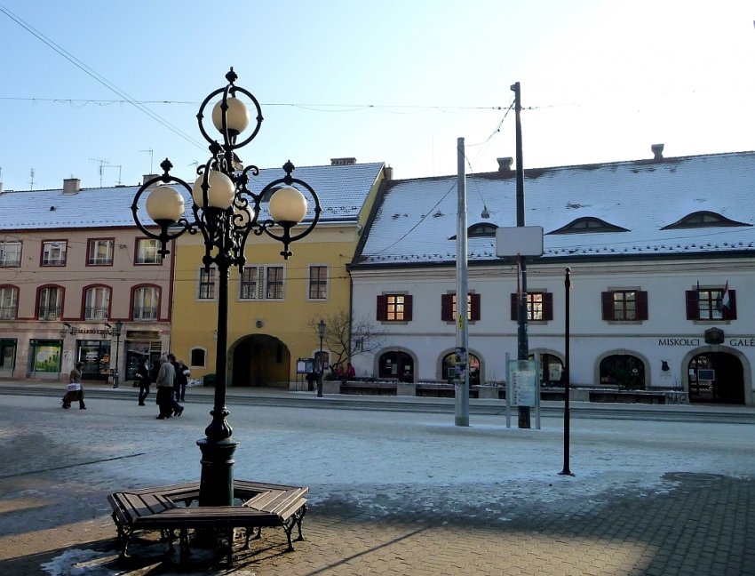 Фото достопримечательностей Венгрии: Пешеходная улица Сечени (Széchenyi) &mdash; Одна из главных пешеходных зон Белвароша