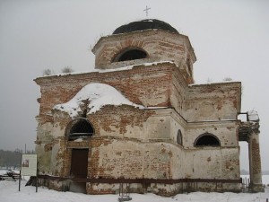 Затопленная церковь в Ржищеве (Киев и область)