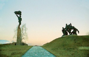 Памятник Букринскому плацдарму в селе Балыко-Щучинка (Киев и область)