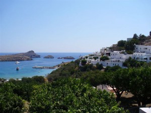 Остров Родос, город Линдос (Греция)