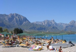 Один из пляжей Кемера