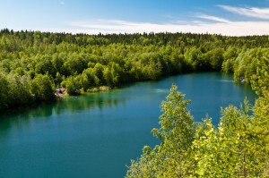 Красота природы в окрестностях Рускеала (Карелия)