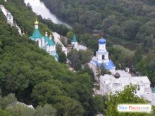 Лавра спряталась в лесах (Святогорск)