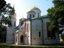 Спасский собор Чернигова. Со временем он стал усыпальницей князей черниговской династии. (Чернигов и область)