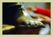 Затёртая до дыр стопа памятника Св. Петру (http://www.lykhin.com/) (Рим)