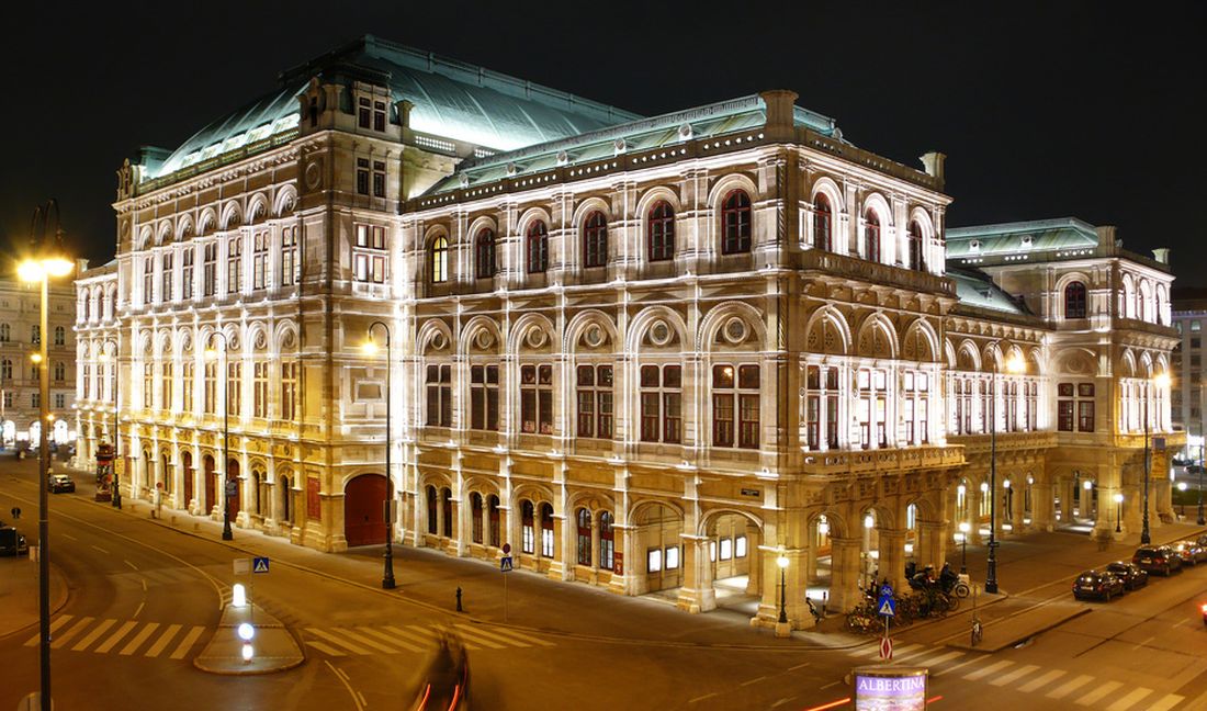 Фото достопримечательностей Австрии: Венский оперный театр 
