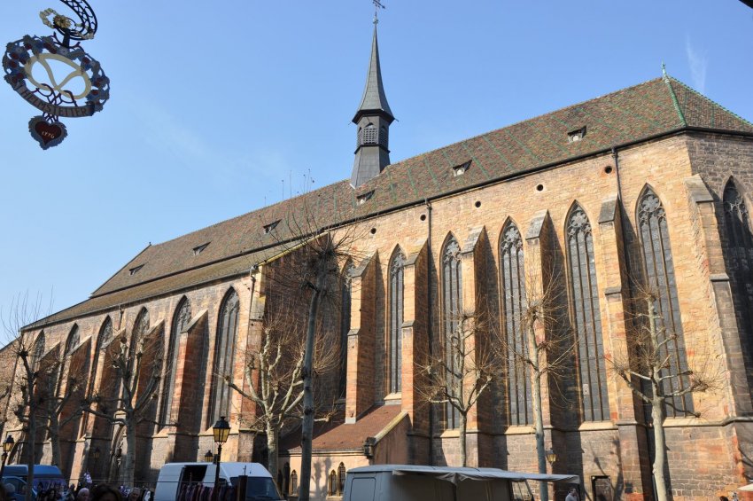 Фото достопримечательностей Франции: Доминиканский костел Кольмара