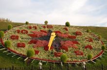 Цветочные часы на Поклонной горе в Москве (Разное)