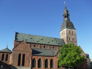 Кафедральный (Домский) собор Риги (Прибалтика)