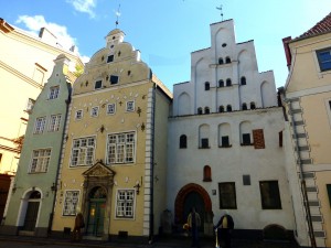 Архитектурный комплекс "Три брата" в Старой Риге