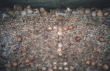 В катакомбах находятся останки около 6 миллионов парижан (Париж)