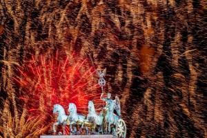 Новогодний салют 2013 в Берлине