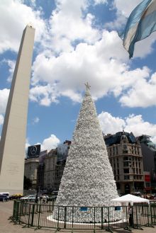 Рождественская ёлка в Буэнос-Айресе (Аргентина) (Разное)