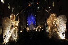 Нью-Йорк. Главная ёлка в Рокфеллер-центре (Разное)