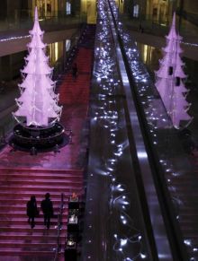 Ёлки в торговом центре в Токио (Разное)