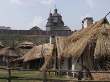 Декорации для фильма Тарас Бульба (Запорожская область)