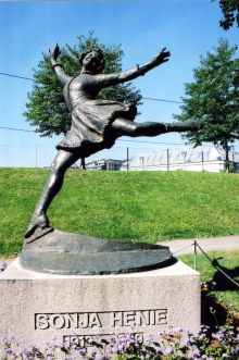 Соня Хени - з-х кратная олимпийская чемпионка и кинозвезда ("Серенада солнечной долины")
 (Страны Скандинавии)